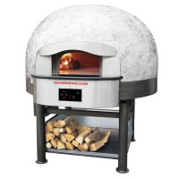 Morello Forni | Mix Wood Oven + Gas Heated Bedplate 